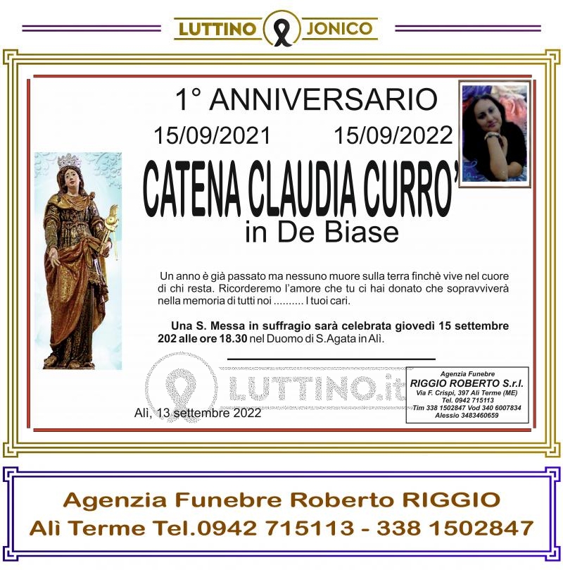 Catena Claudia  Curró